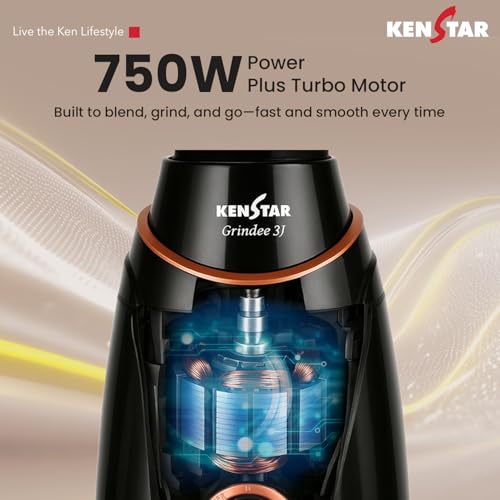 Kenstar GRINDEE 3J Mixer Grinder