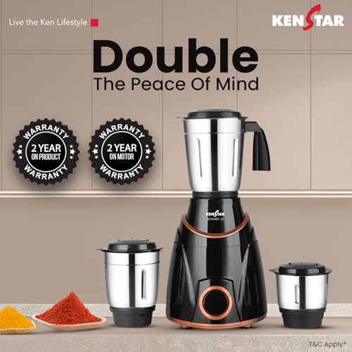 Kenstar GRINDEE 3J Mixer Grinder