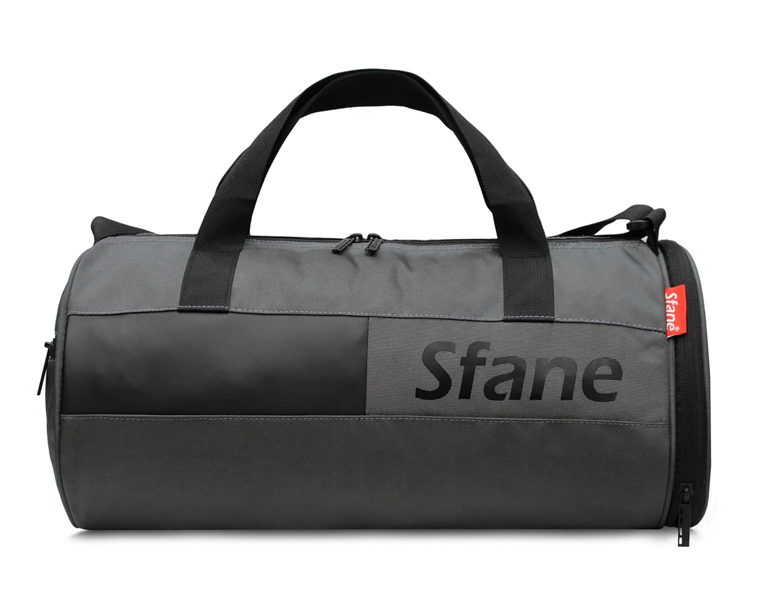 Sfane Polyester Grey Duffle/Shoulder/Gym Bag