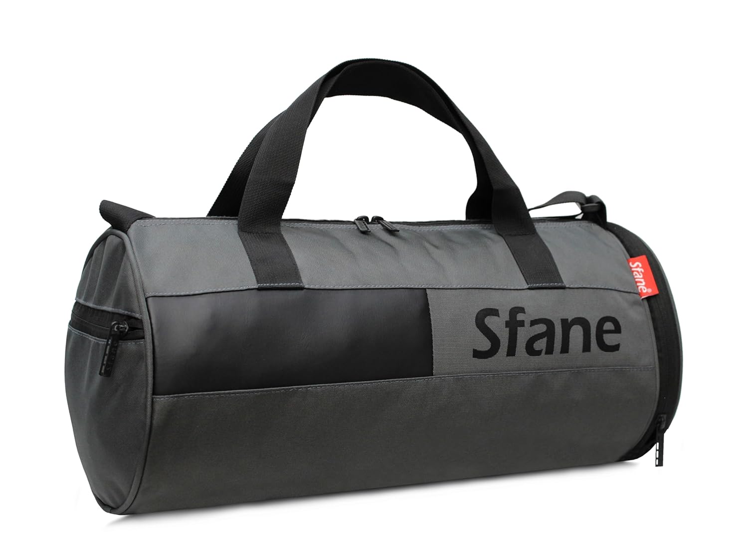 Sfane Polyester Grey Duffle/Shoulder/Gym Bag