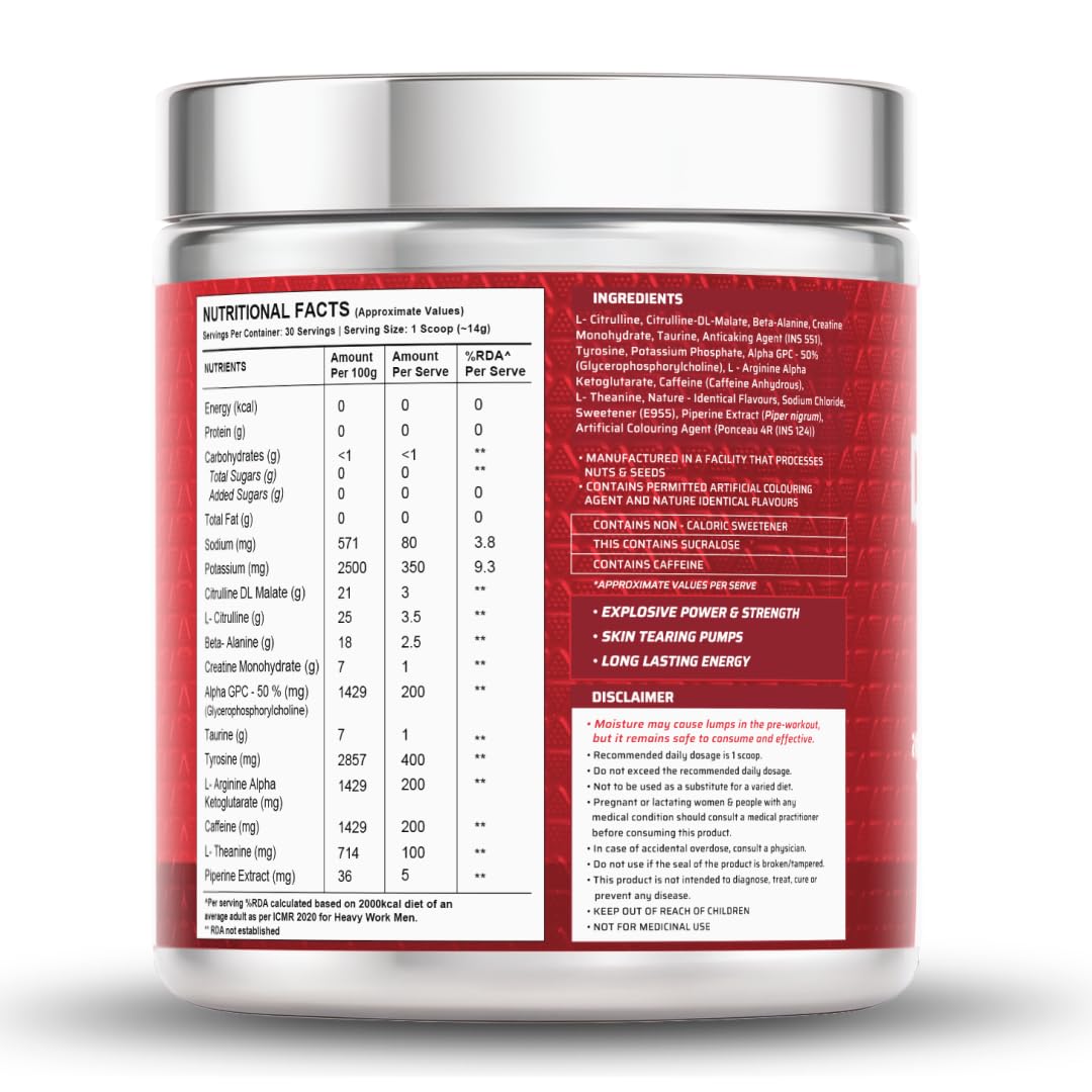 Dynamite Original Pre Workout