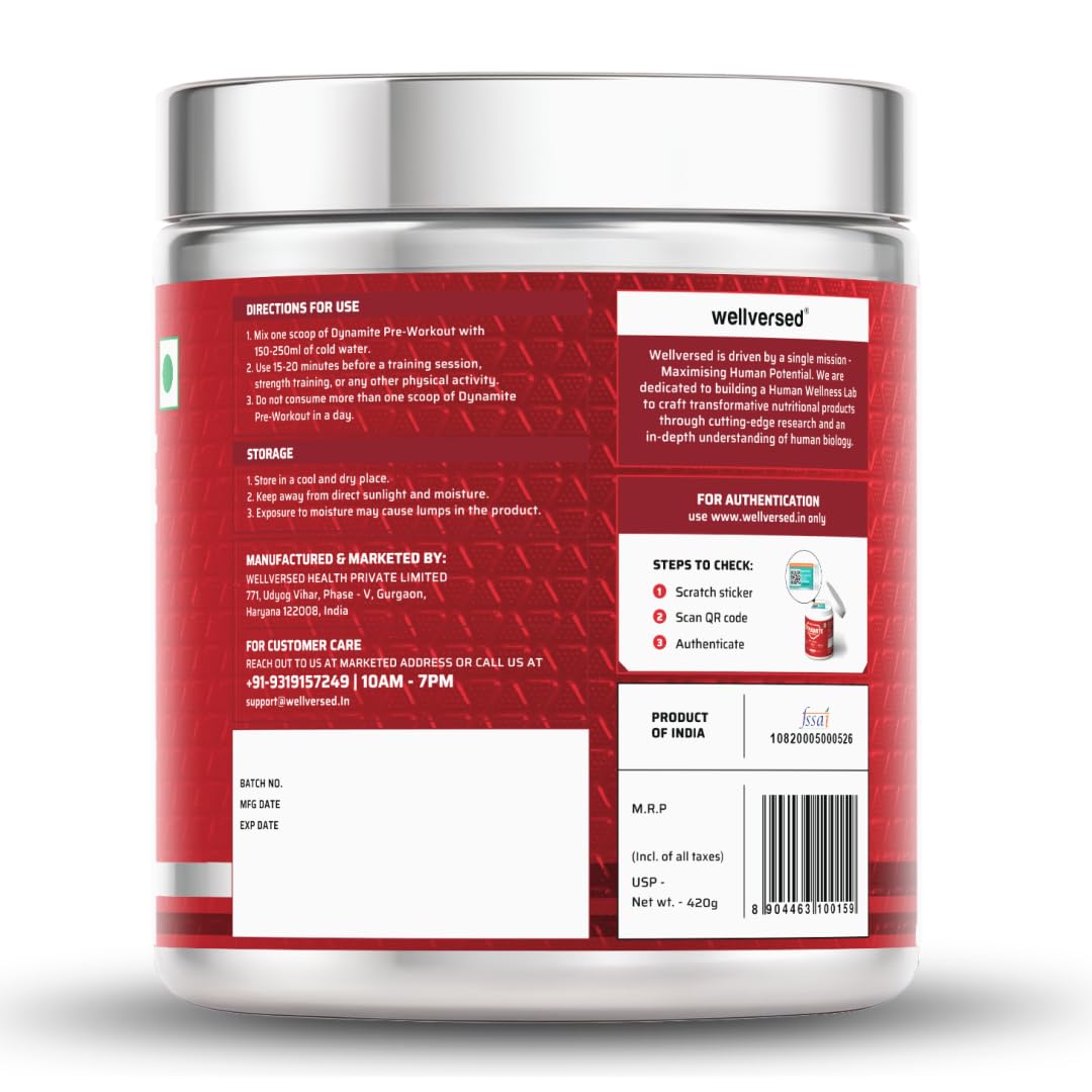 Dynamite Original Pre Workout