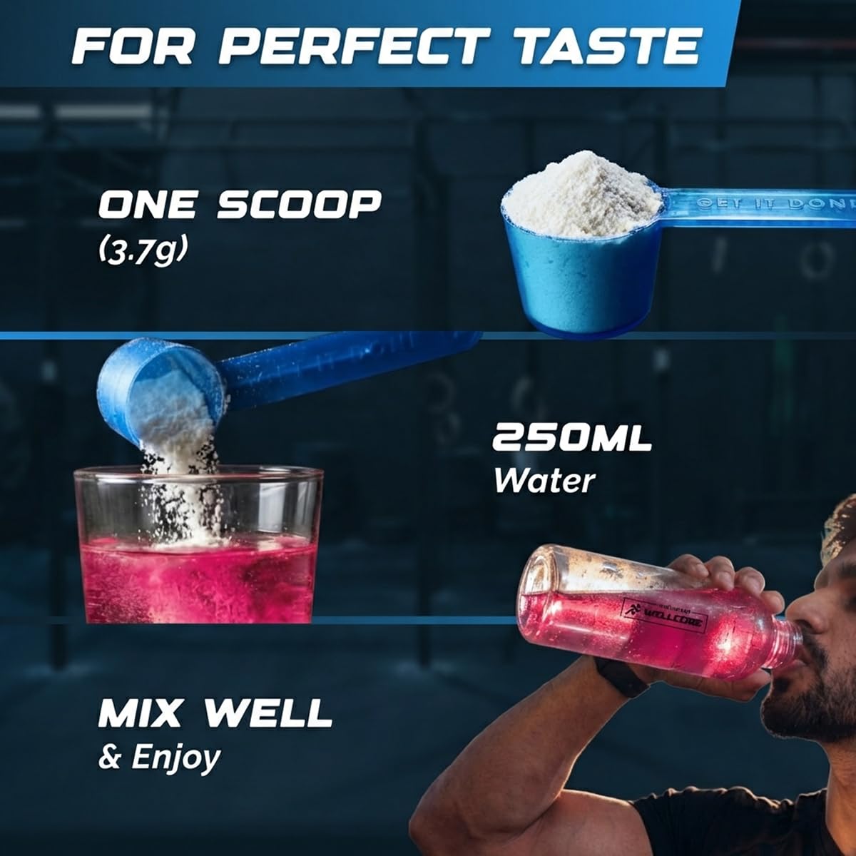 Wellcore Pure Micronised Creatine Powder