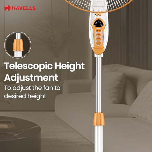 Havells 400mm BLDC Pedestal Fan