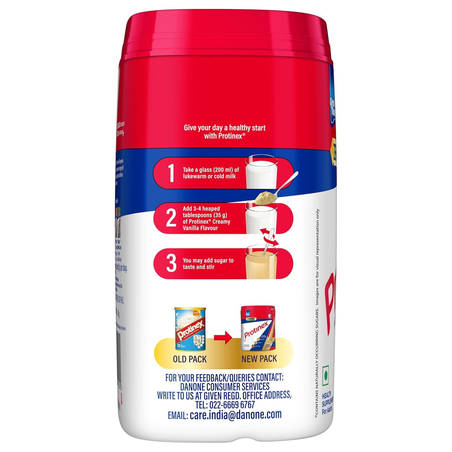 Protinex Creamy Vanilla, 400G|40% daily