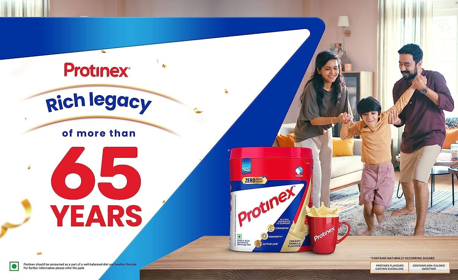Protinex Creamy Vanilla, 400G|40% daily