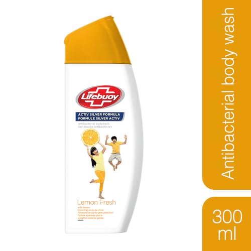 Lifebuoy Lemon Fresh Antibacterial Body Wash, 300ml - Image 3