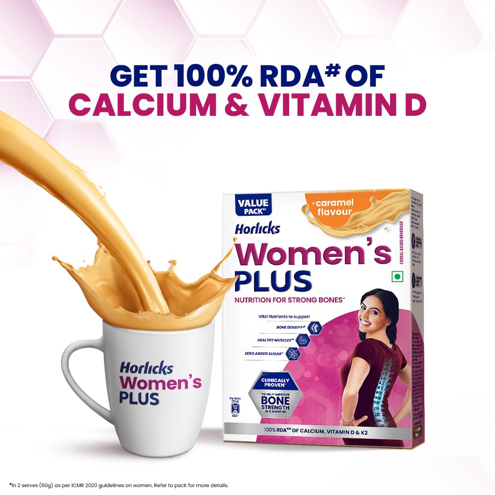 Horlicks Women's Plus Caramel Nutrition