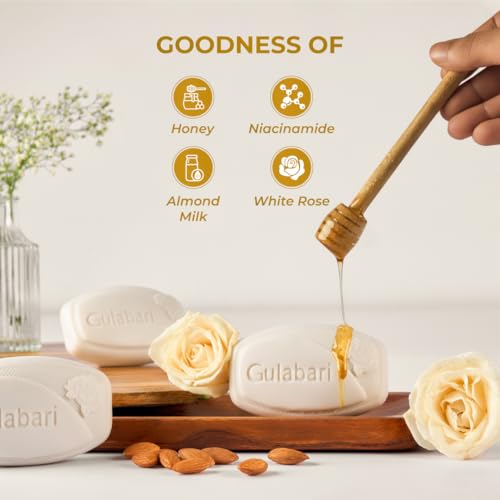 Gulabari White Rose Soap