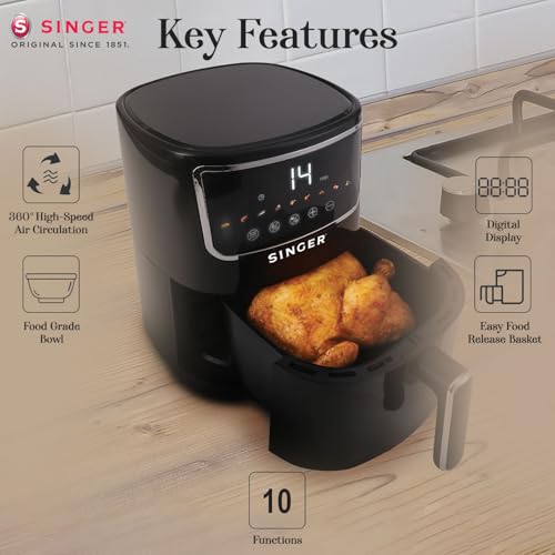 SINGER Electric Airfrio Air Fryer