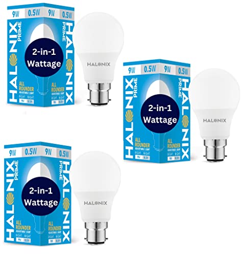 Halonix 2-in-1 Dimmable 9W,0.5W Multi