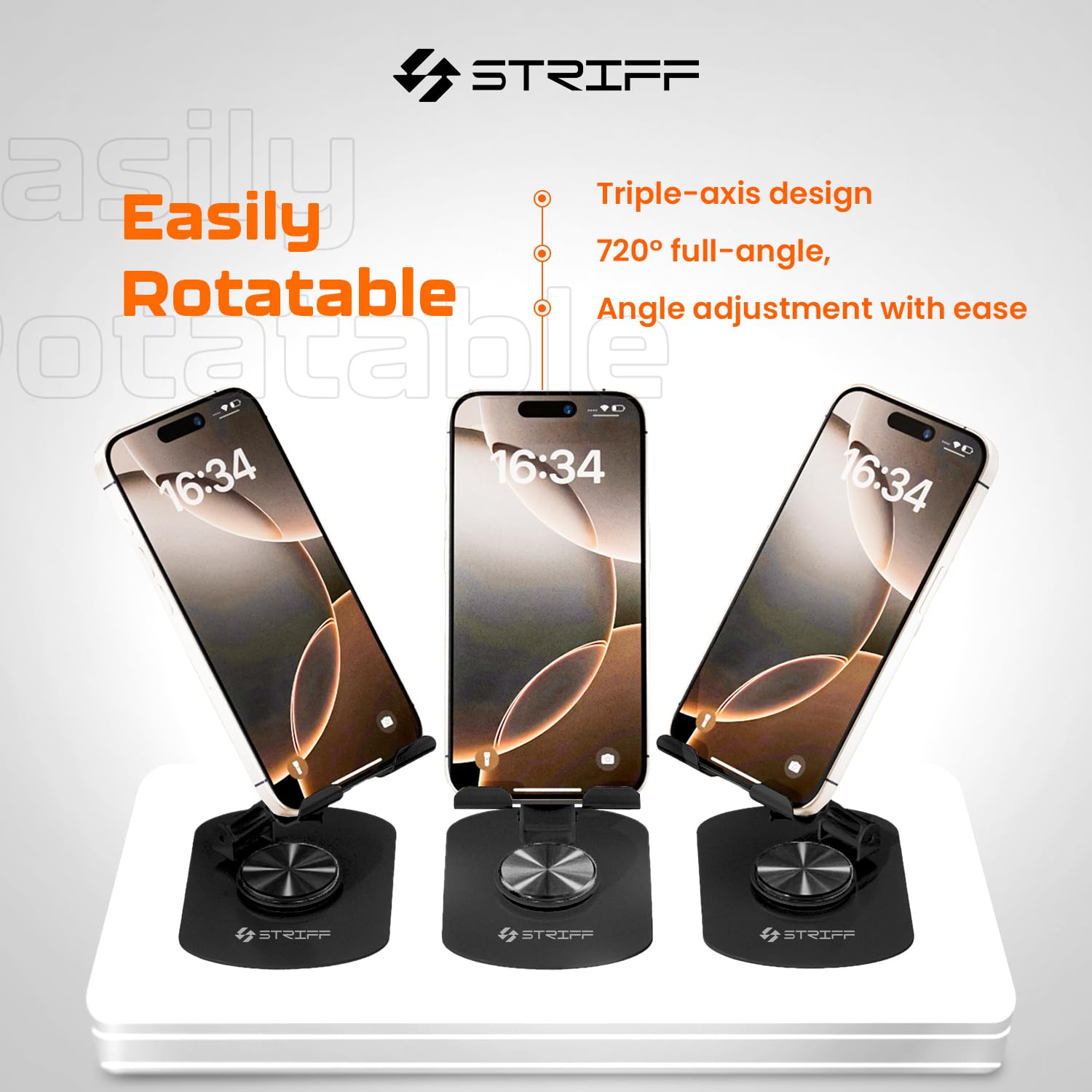 STRIFF mobSpin 360° Rotating Metal