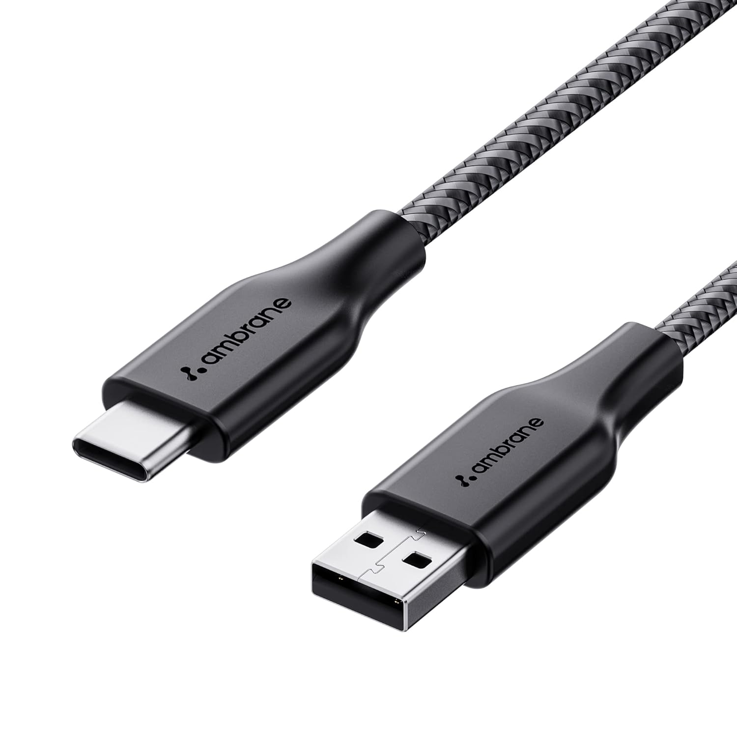 Ambrane Unbreakable 3A Fast Charging