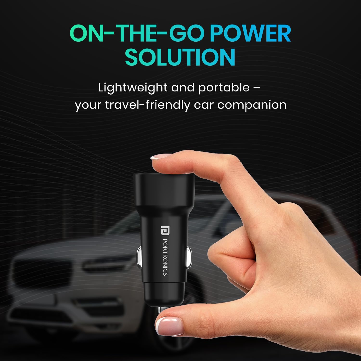 Portronics 80W Dual Output Fast