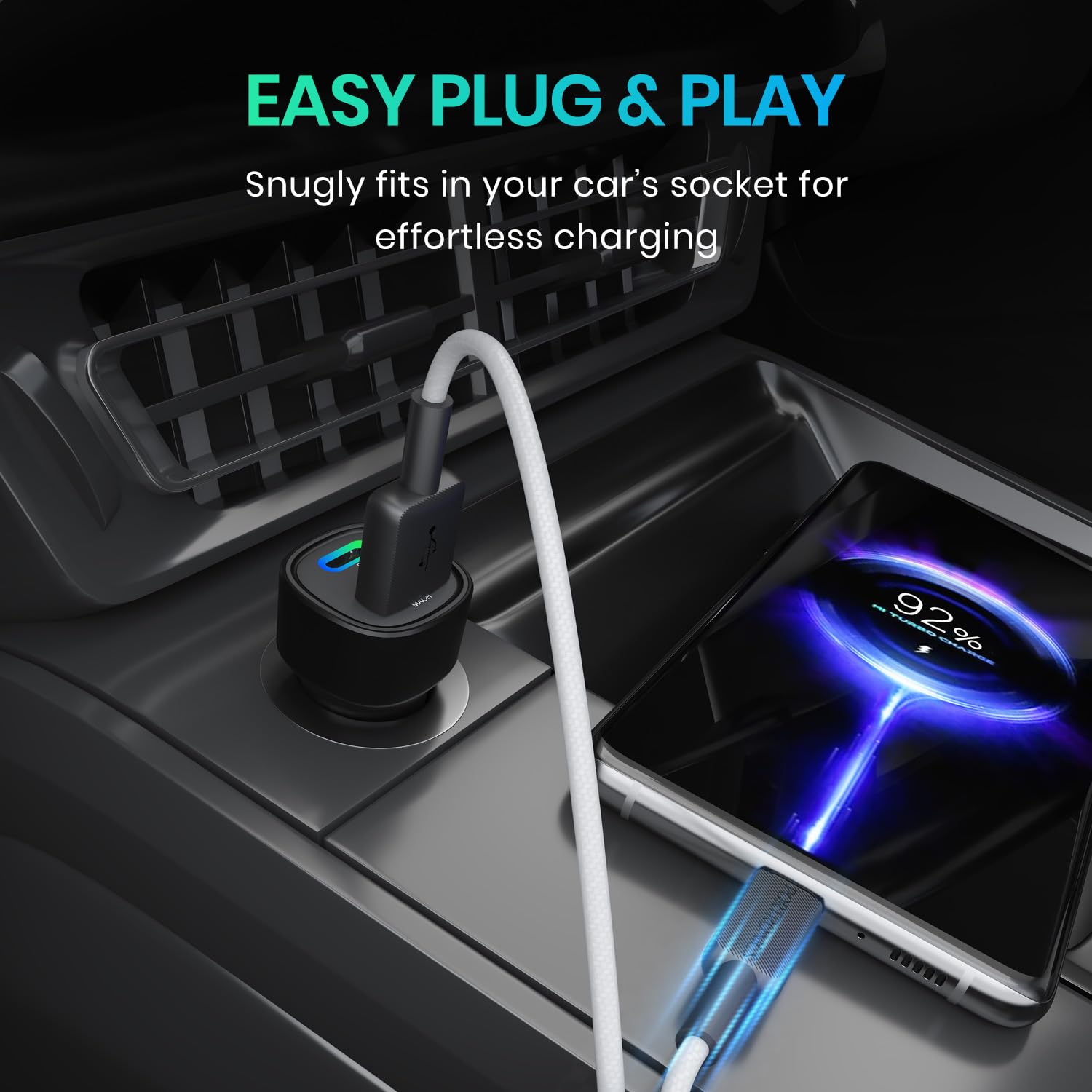 Portronics 80W Dual Output Fast