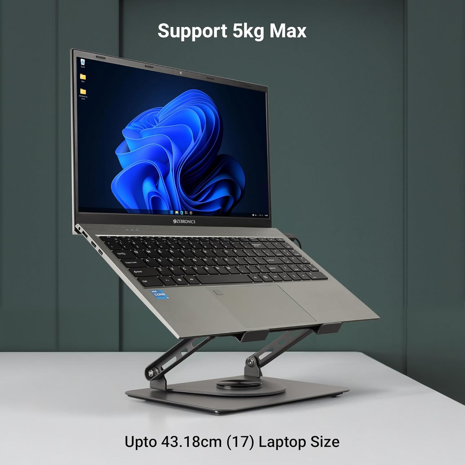ZEBRONICS NS4000 PRO Rotatable Laptop