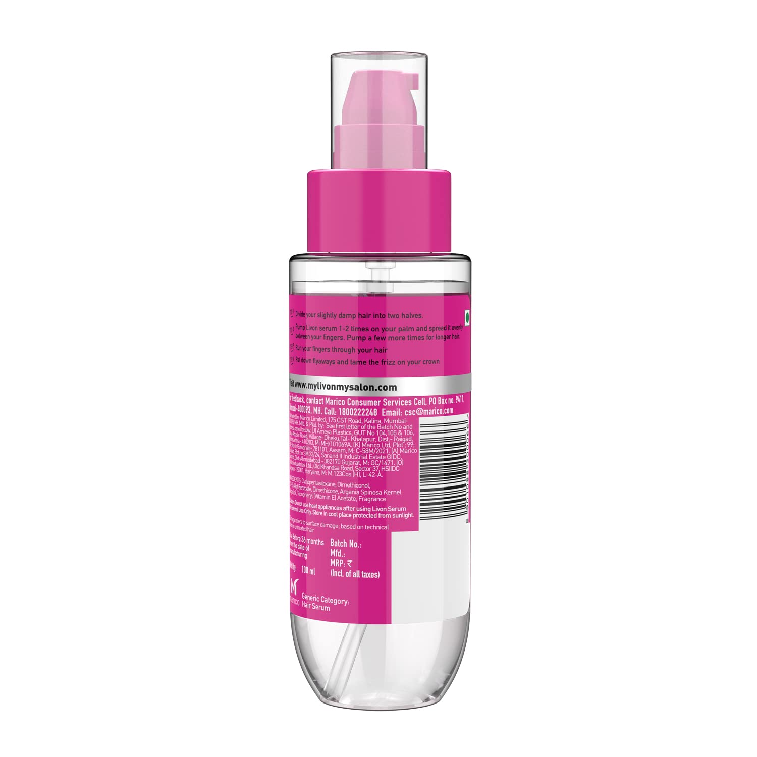 Livon Hair Serum, For Dry