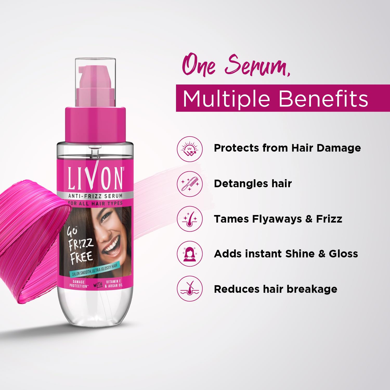 Livon Hair Serum, For Dry