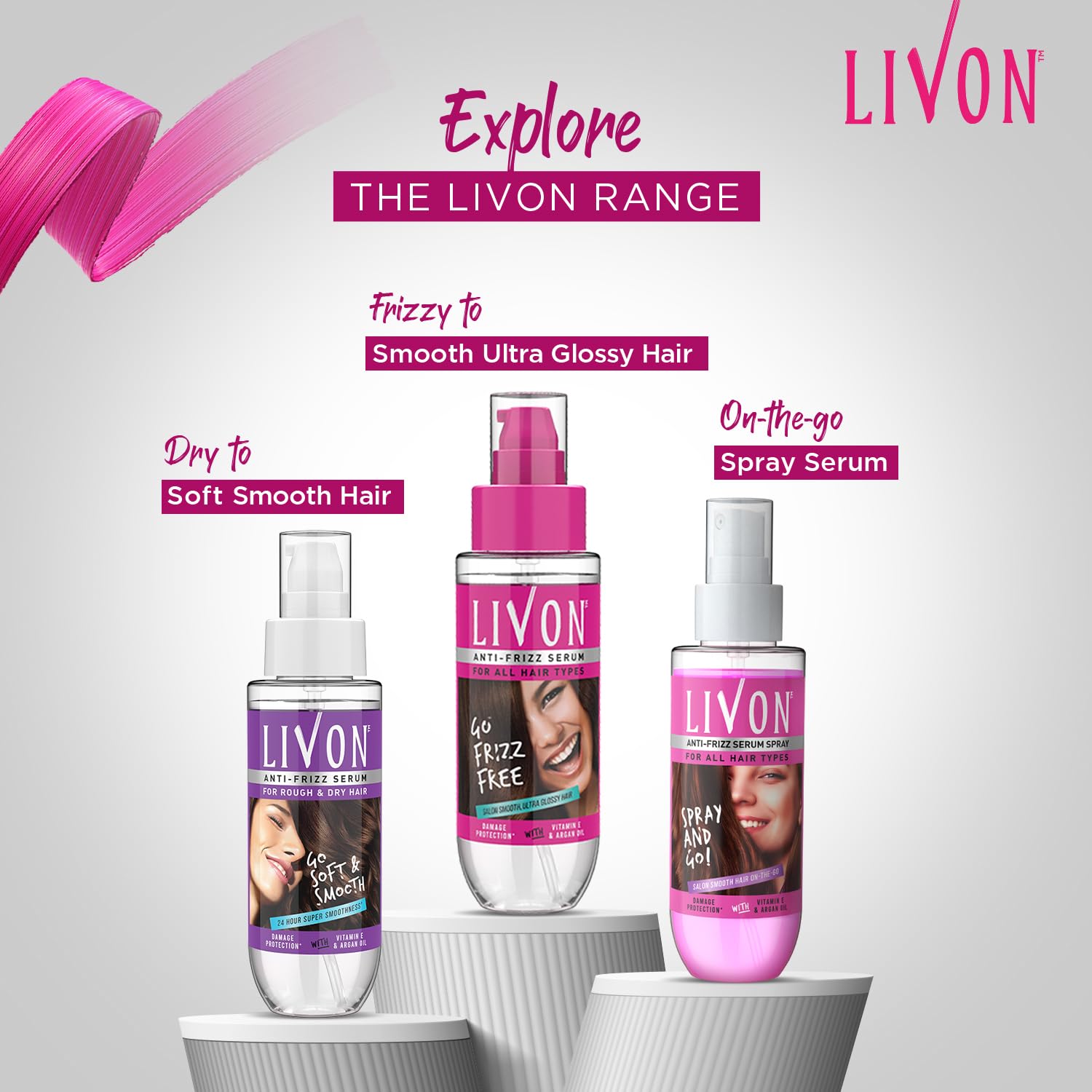Livon Hair Serum, For Dry