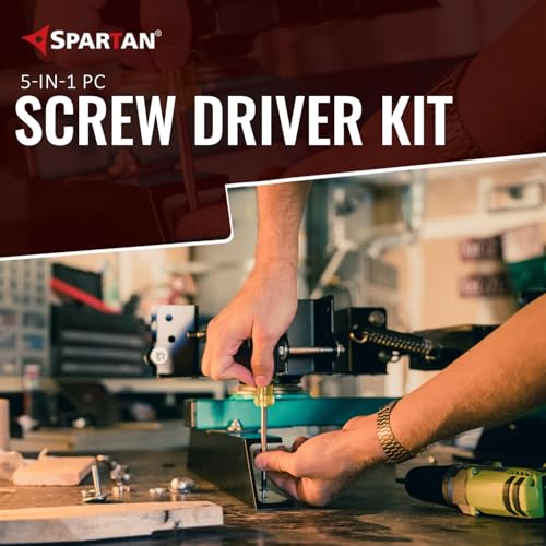 Spartan BS-01 5-Pieces Screwdriver Kit/Screwdriver