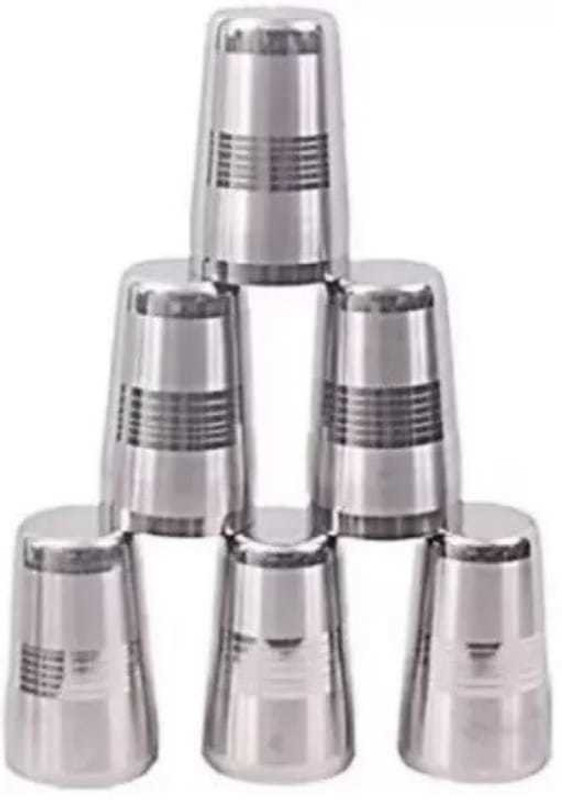 Vikas Metal steel water glass