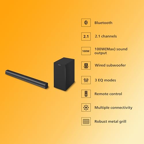 Philips TAB4329 Soundbar: 2.1 CH