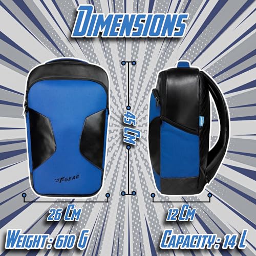 F Gear Dude Blue 14L