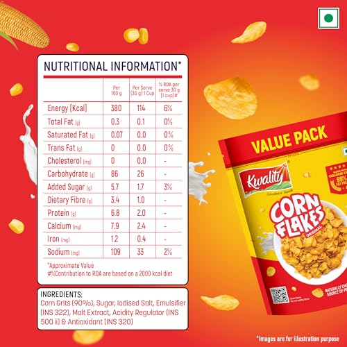 Kwality Corn Flakes 800g