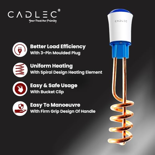 Cadlec UltraHeat 1500W Shockproof RapidHeat
