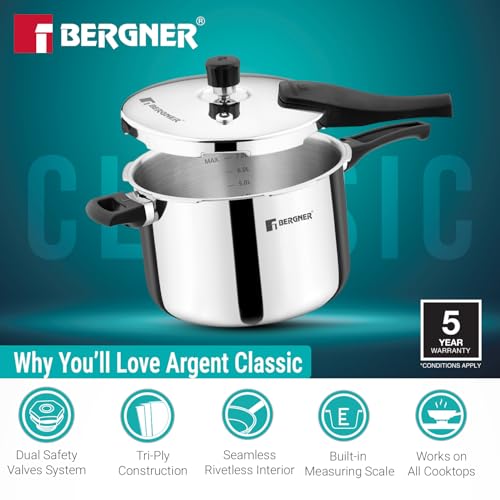 Bergner Argent Classic Triply Stainless
