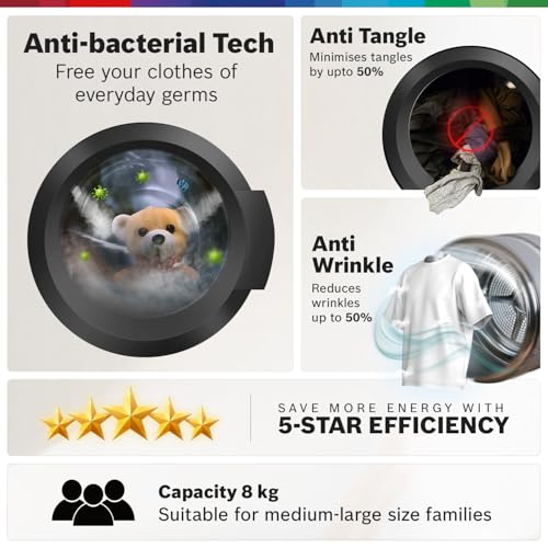 Bosch 8 kg, 5 Star