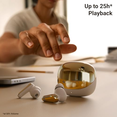 ZEBRONICS Monk+, in-Ear, Noise Cancellation