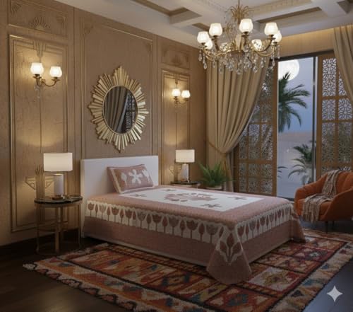 Pure Cotton Single Bedsheet