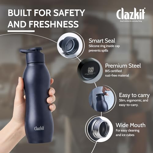 Clazkit Platina Stainless Steel Black