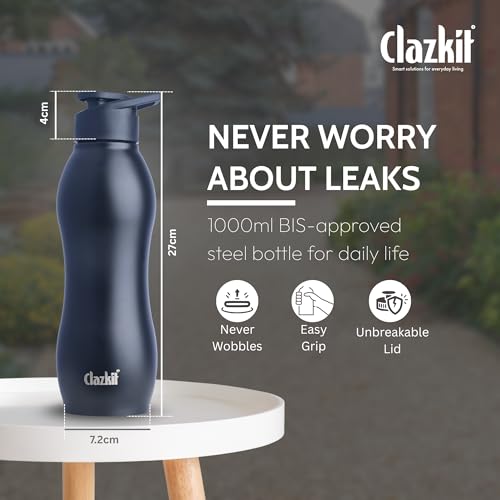 Clazkit Platina Stainless Steel Black