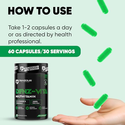 Denzour Nutrition Multivitamin 60 Capsules