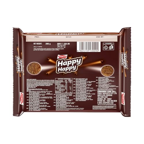 Parle Original Happy Choco Chip Happy Cookies, 396 Grams - Image 3