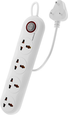 Crompton Powerbox Alpha WX 4 Socket Extension Boards(Grey, White, 2 m) - Image 2