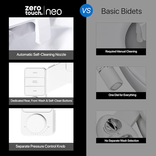 ZeroTouch Bidet Seat Attachment
