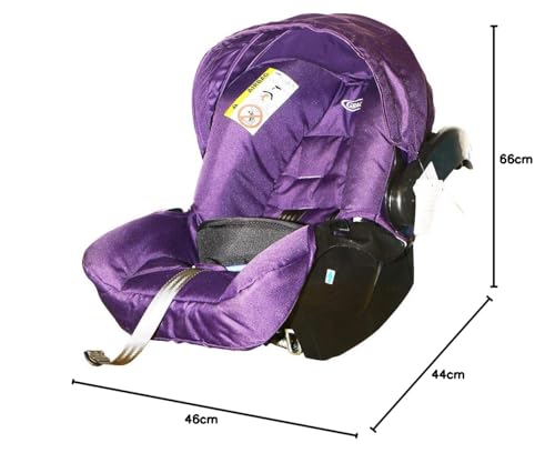 Graco Sky Junior Baby Car Seat- Purple Shadow - Image 7