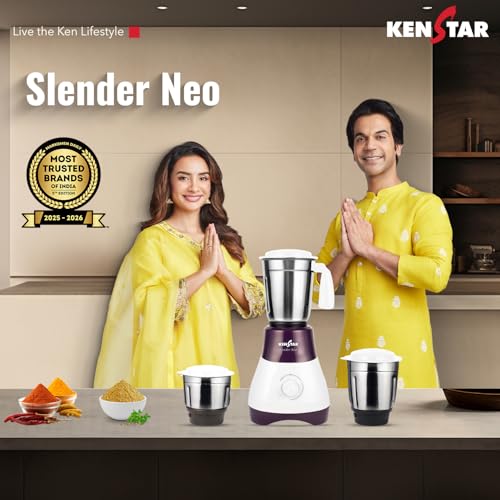 Kenstar SLENDER NEO Mixer Grinder