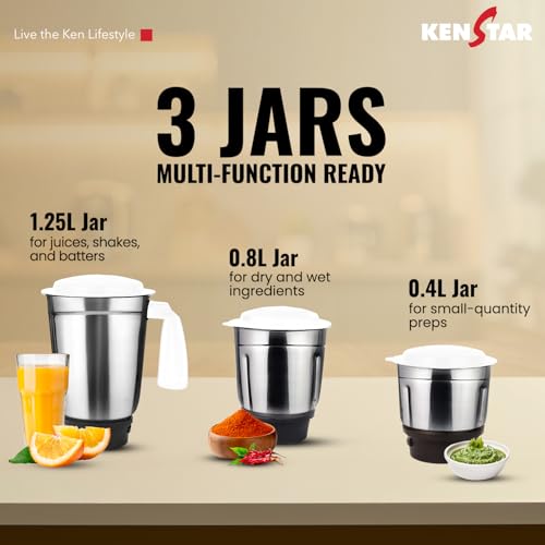 Kenstar SLENDER NEO Mixer Grinder