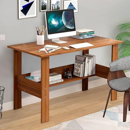 Lukzer Engineered Wood Computer Desk