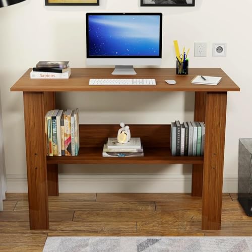 Lukzer Engineered Wood Computer Desk