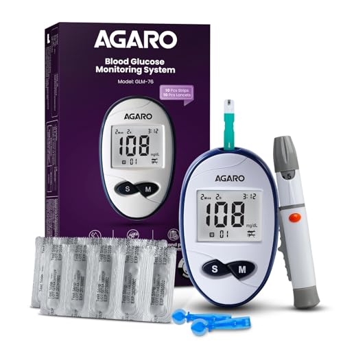 AGARO Glucometer, Blood Glucose Monitoring