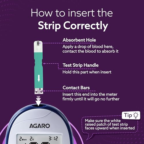 AGARO Glucometer, Blood Glucose Monitoring