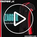 Vector-X OSS-148 Unisex Multi Sports Body Suit (Black) - Image 2