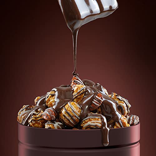 4700BC Nutty Tuxedo Chocolate Popcorn | Gifting Tin | 150g - Image 4