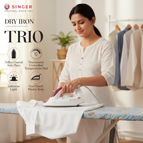SINGER Dry Iron with Teflon