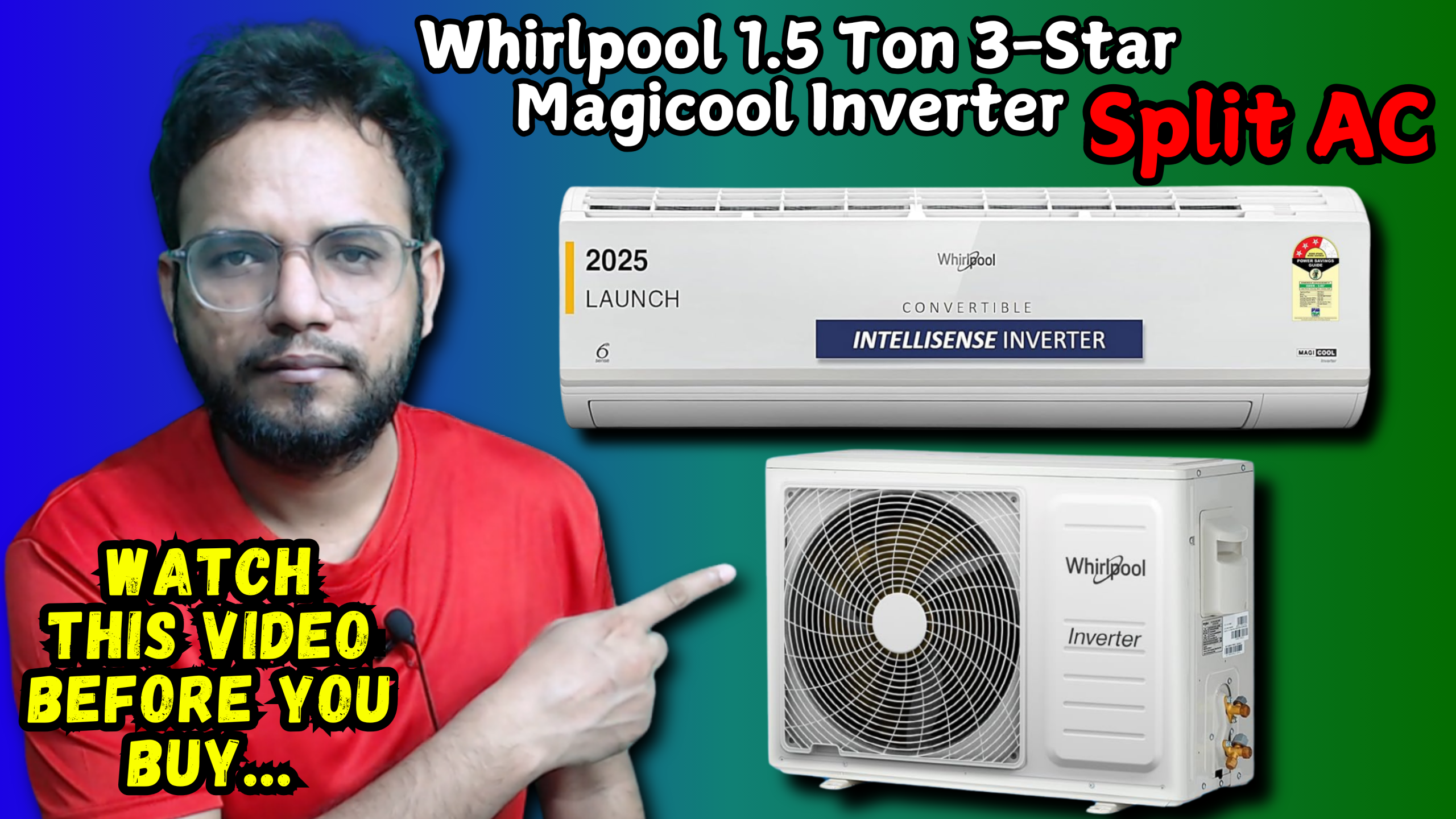Whirlpool 1.5 Ton 3 Star